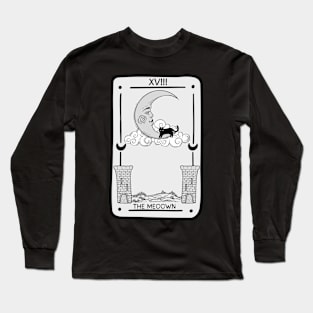 The Meowjor Arcana: The Meoown Long Sleeve T-Shirt